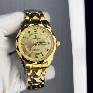 NEW POEDAGAR 615 Quartz Stainless Steel Watch For Men