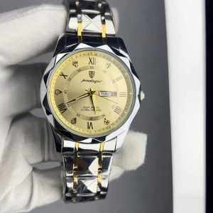 NEW POEDAGAR 615 Quartz Stainless Steel Watch For Men
