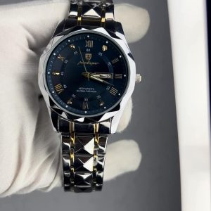 NEW POEDAGAR 615 Quartz Stainless Steel Watch For Men