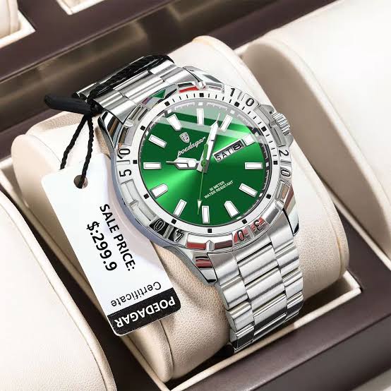 POEDAGAR 959 Stainless Steel Men’s Watches