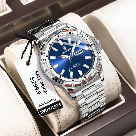 POEDAGAR 959 Stainless Steel Men’s Watches