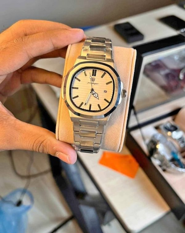 Poedagar 613 Business Quartz Luxury Stainless Steel Luminous Watch for Men Watch